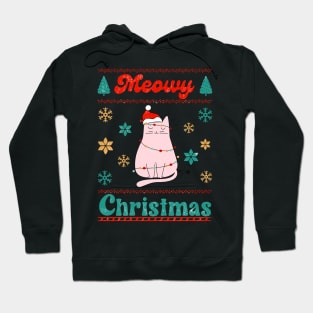 Meowy Christmas Hoodie